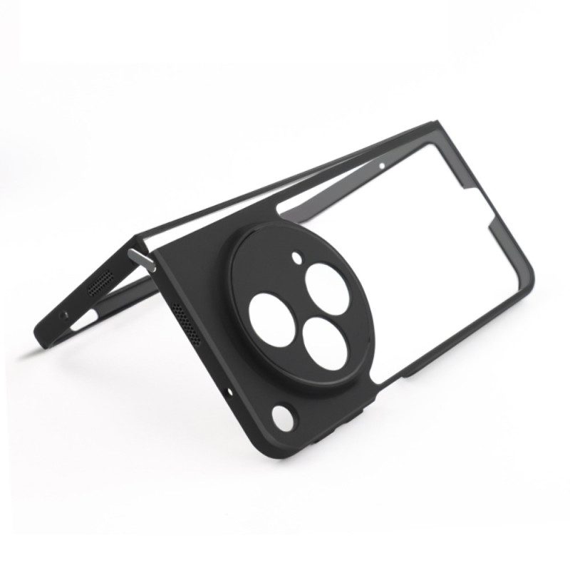 Hülle Oppo Find N3 Handyhülle Transparent Mit Schwarzem Rand