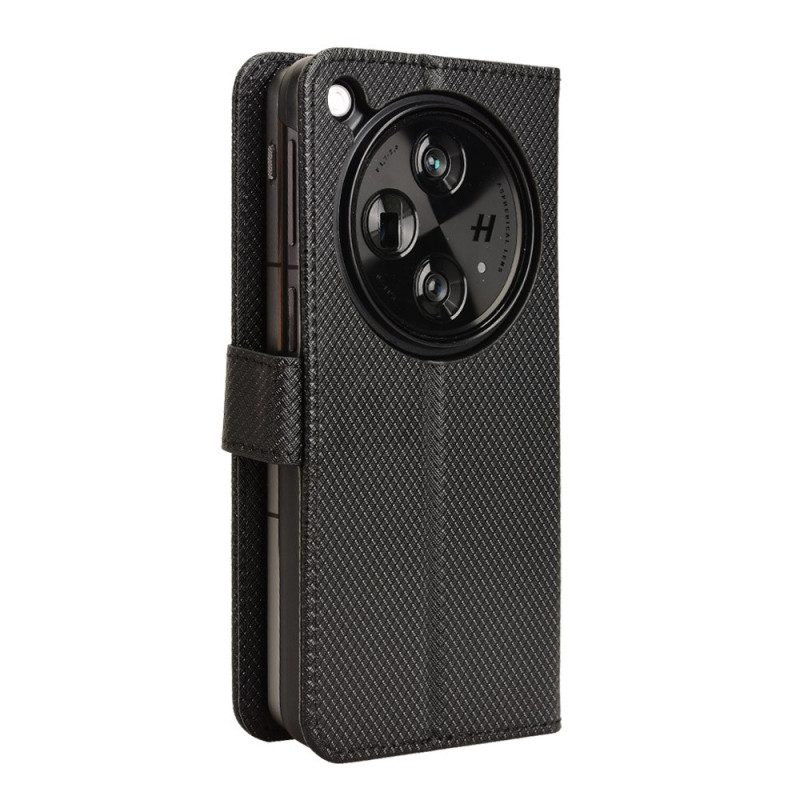 Lederhüllen Oppo Find N3 Handyhülle Befestigungspunkte Für Trageband