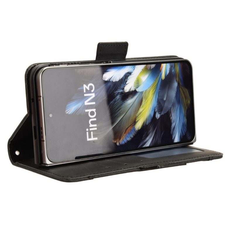 Lederhüllen Oppo Find N3 Kartenfach