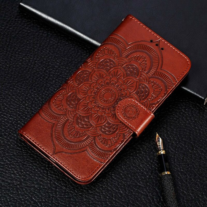 Lederhüllen Für Xiaomi Redmi Note 10 5G Vollständiges Mandala