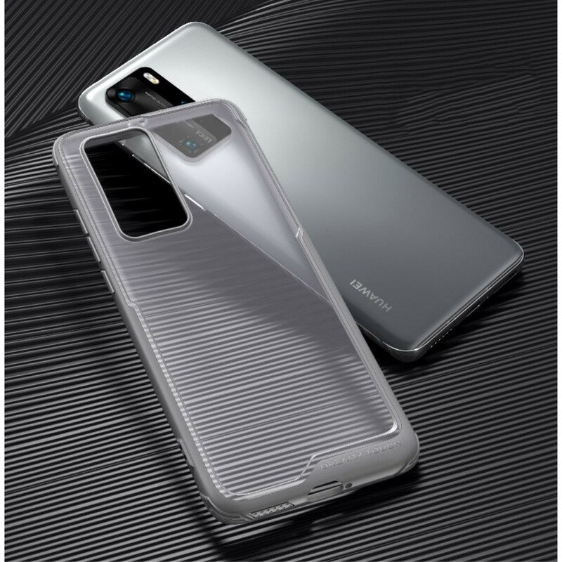 Handyhülle Für Huawei P40 Pro Leeu Hybrid Abgeschrägte Kanten