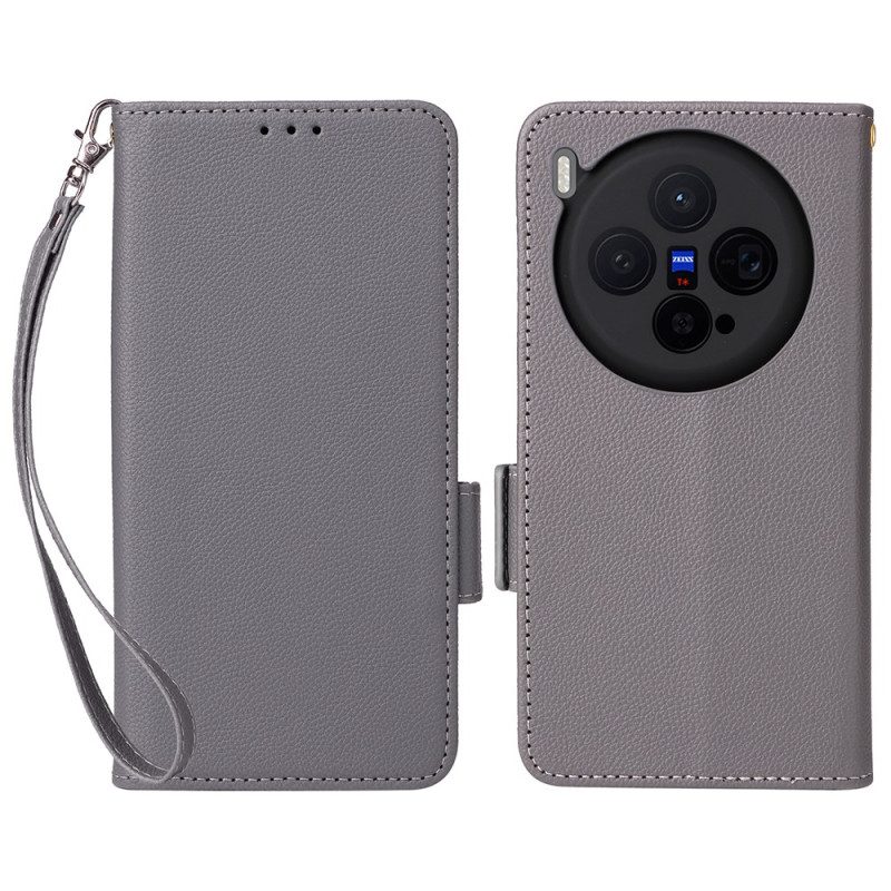 Lederhüllen Vivo X300 Ringhalter Mit Kunstleder