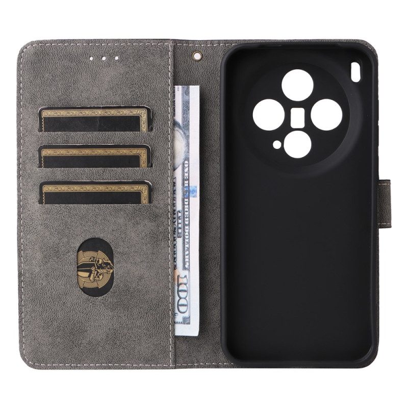 Lederhüllen Vivo X300 Ringhalter Mit Wildlederoptik