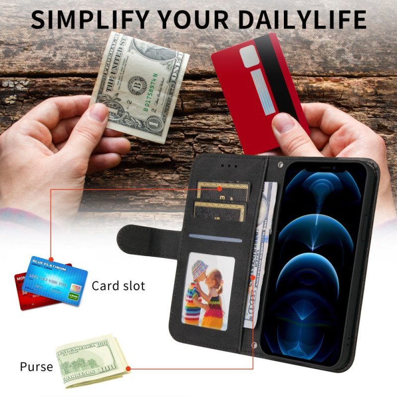 Lederhüllen Vivo X300 Wildlederoptik Mit Niete