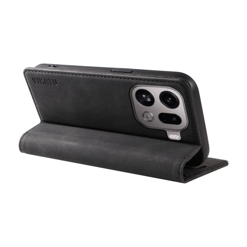 Flip Case Oppo Find X9 Pro 5g Yikatu Wildlederoptik