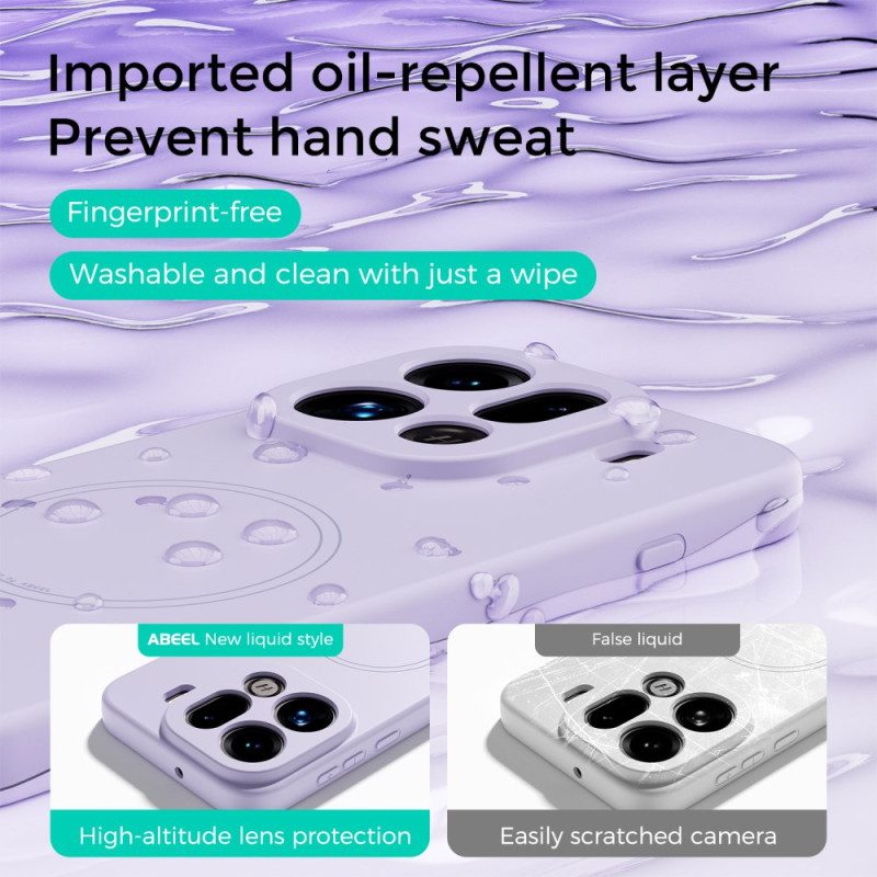 Hülle Für Oppo Find X9 Pro 5g Magsafe Flüssigsilikon Abeel