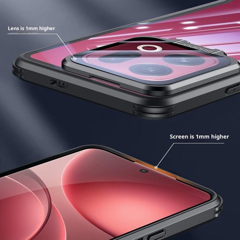 Hülle Für Oppo Find X9 Pro 5g Transparent Mit Ständer Und Kameraabdeckung