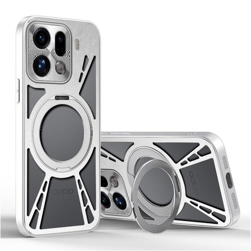 Hülle Oppo Find X9 Pro 5g Handyhülle Drehbarer Magnetständer Und Wärmeableitung