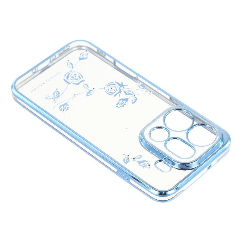 Hülle Oppo Find X9 Pro 5g Handyhülle Kadem Blumen Und Strasssteine