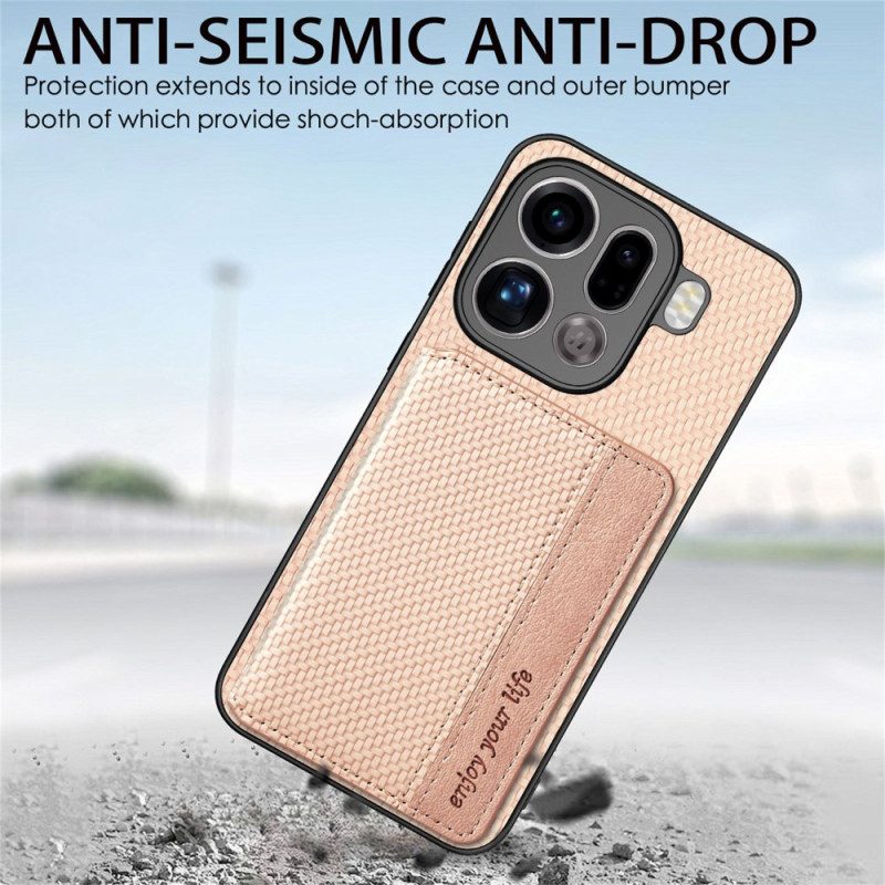 Hülle Oppo Find X9 Pro 5g Handyhülle Kartenhalter Und Rfid-schutz