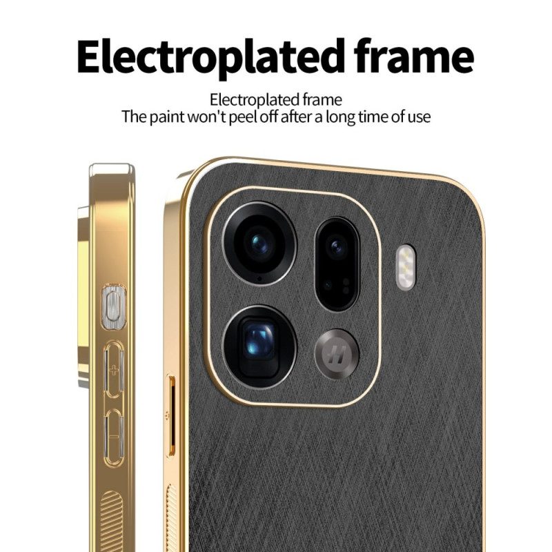 Hülle Oppo Find X9 Pro 5g Kadem-lederoptik