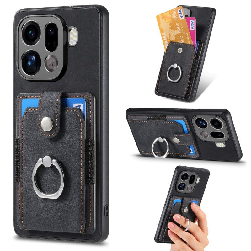 Hülle Oppo Find X9 Pro 5g Kartenhalter Und Ring