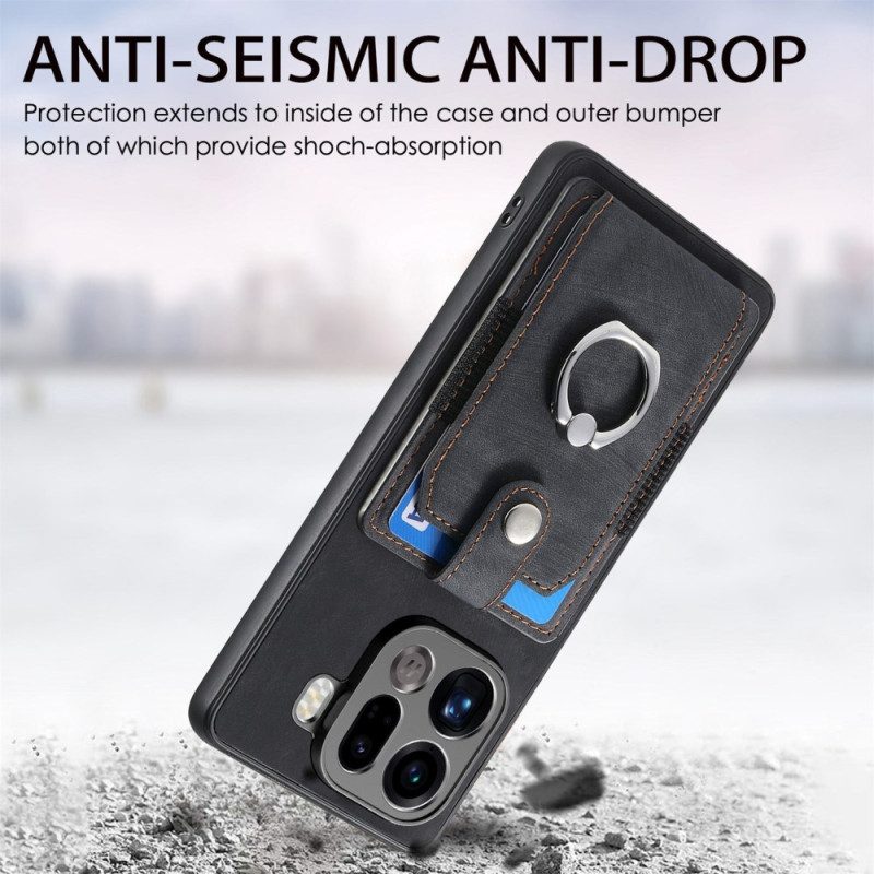 Hülle Oppo Find X9 Pro 5g Kartenhalter Und Ring