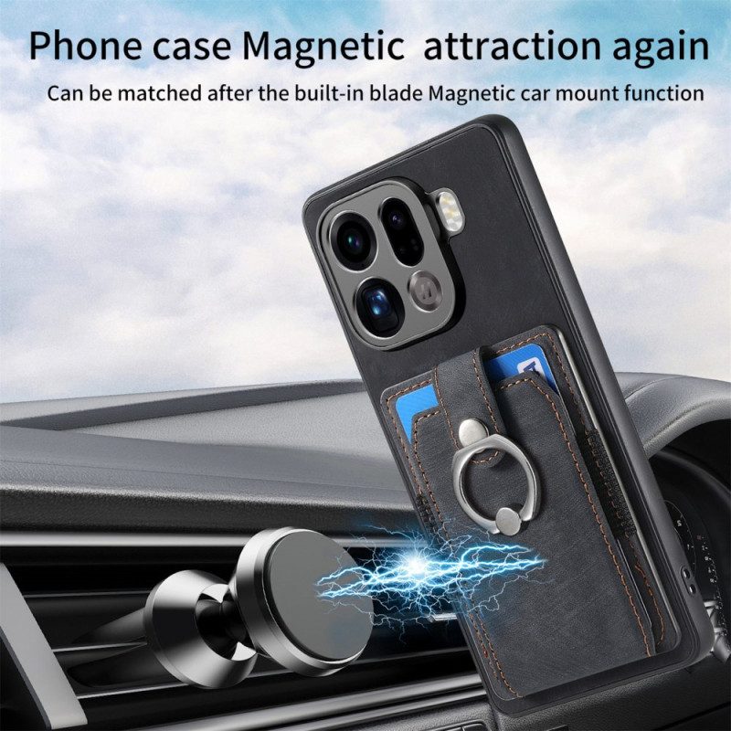 Hülle Oppo Find X9 Pro 5g Kartenhalter Und Ring