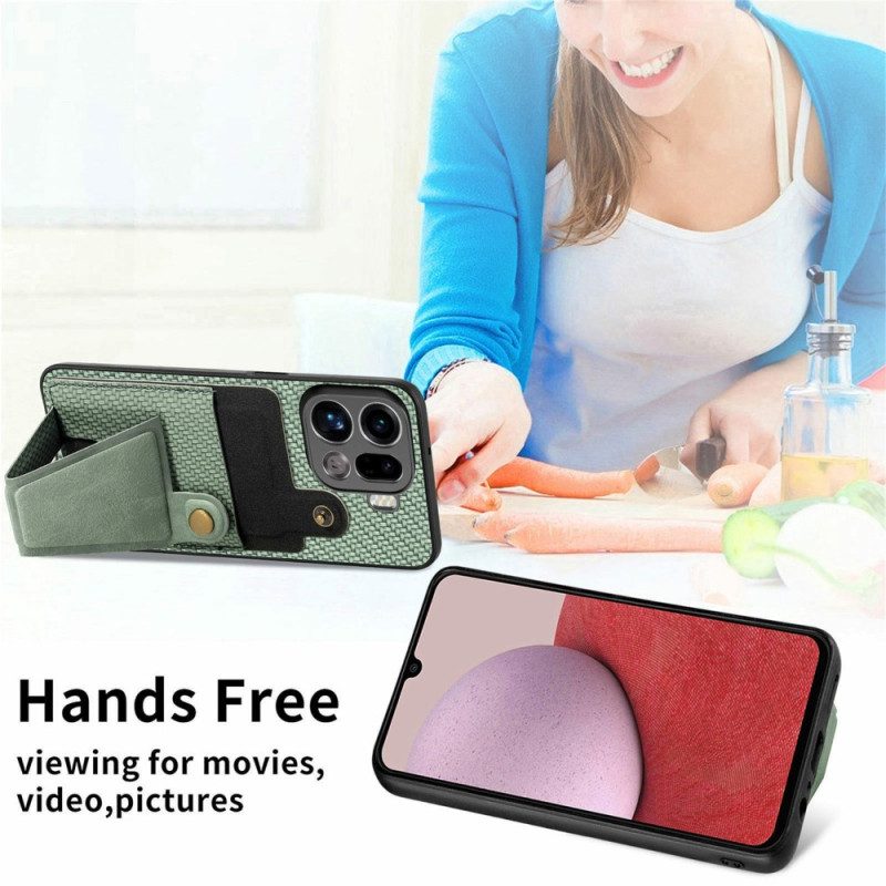 Hülle Oppo Find X9 Pro 5g Kartenhalter Und Ständer Design K