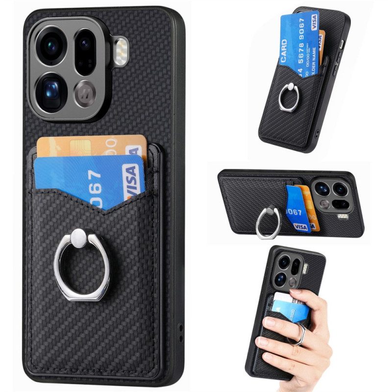 Hülle Oppo Find X9 Pro 5g Ring- Und Kartenhalter