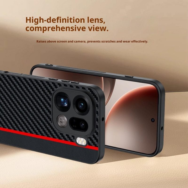 Hülle Oppo Find X9 Pro 5g Robust Mit Carbonfaser-optik