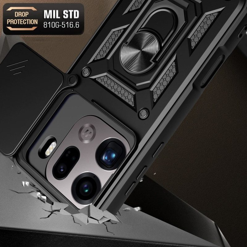 Hülle Oppo Find X9 Pro 5g Verschiebbarer Kameraschutz Und Ständer