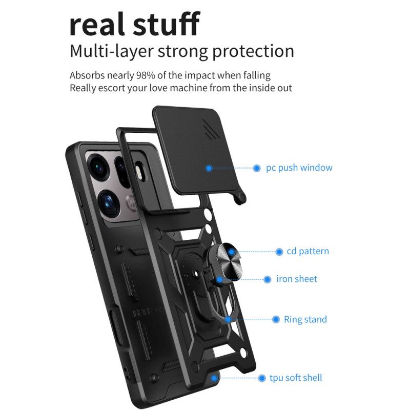 Hülle Oppo Find X9 Pro 5g Verschiebbarer Kameraschutz Und Ständer