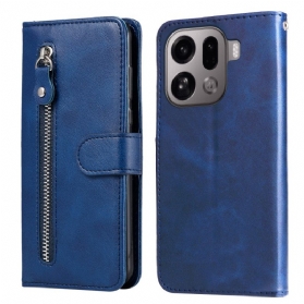 Lederhüllen Oppo Find X9 Pro 5g Reißverschlusstasche