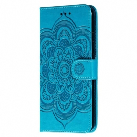 Lederhüllen Samsung Galaxy A16 5g Mandala-riemenmuster