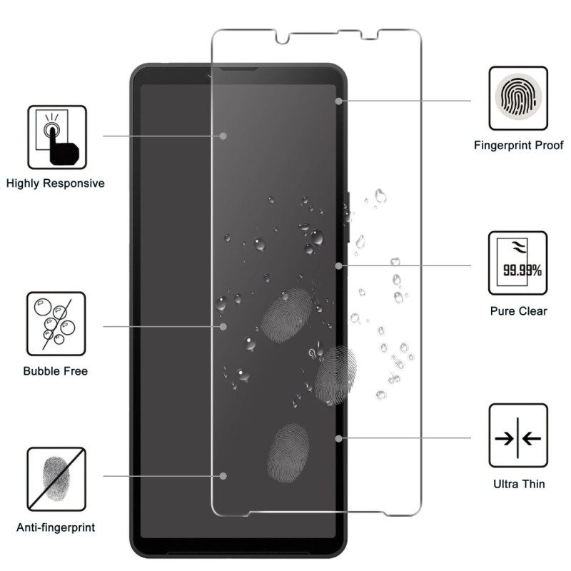 Displayschutzfolie Aus Gehärtetem Glas Für Sony Xperia 10 Vii
