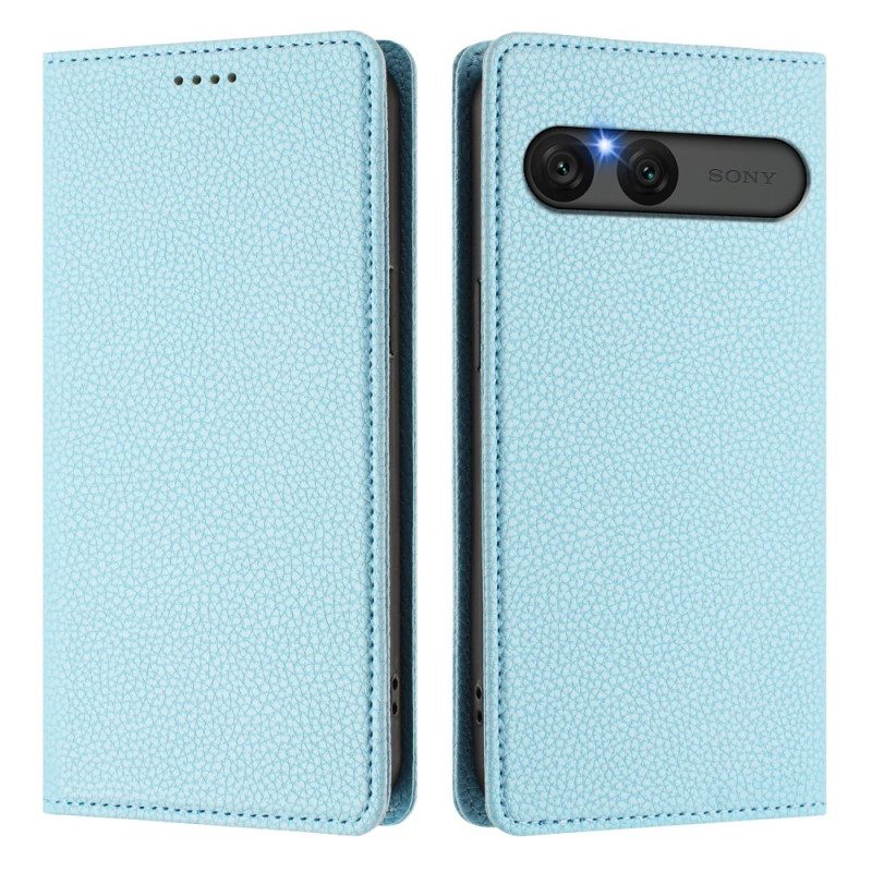 Flip Case Für Sony Xperia 10 Vii Rfid-schutz