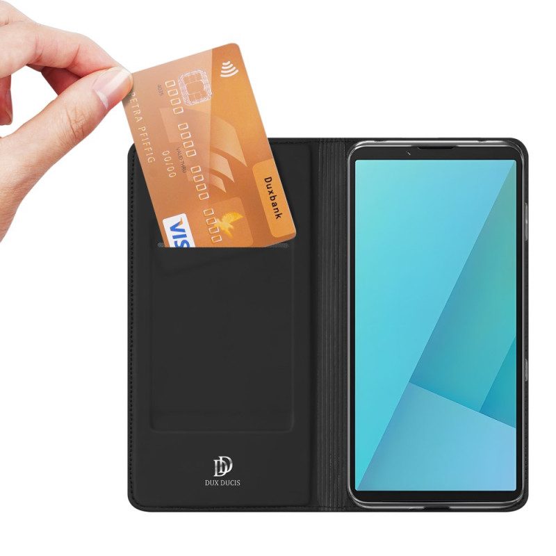 Flip Case Sony Xperia 10 Vii Handyhülle Skin Pro Serie Dux Ducis