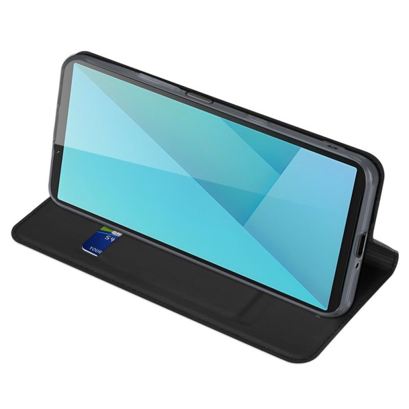 Flip Case Sony Xperia 10 Vii Handyhülle Skin Pro Serie Dux Ducis