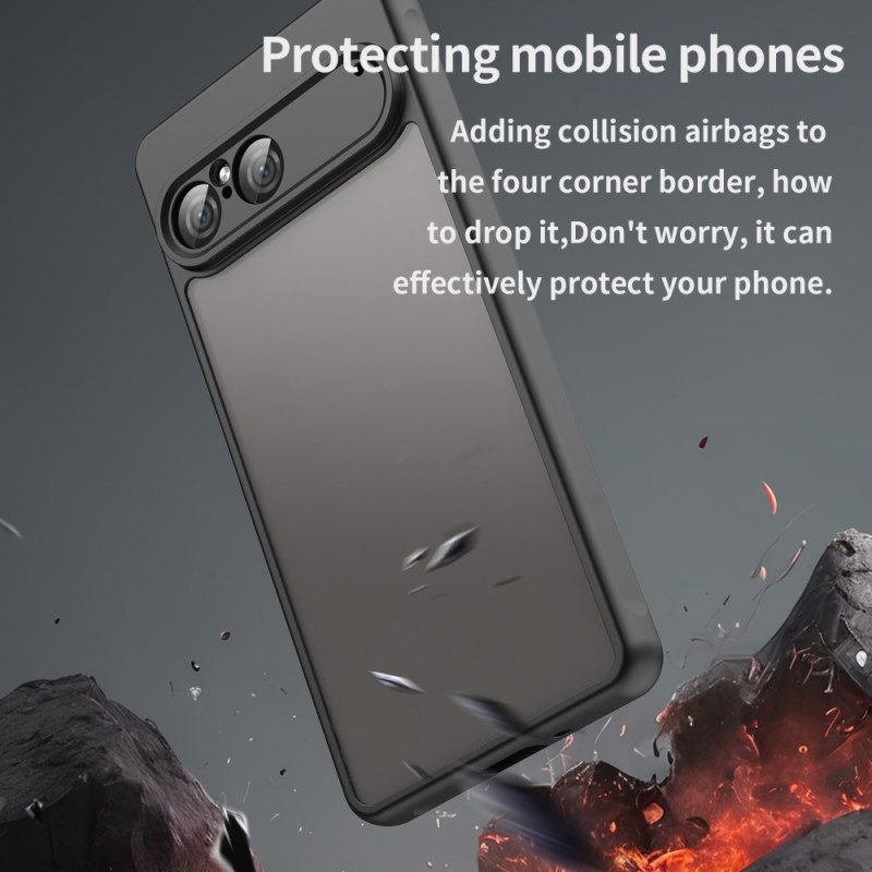 Hülle Sony Xperia 10 Vii Getöntes Hybrid-silikon