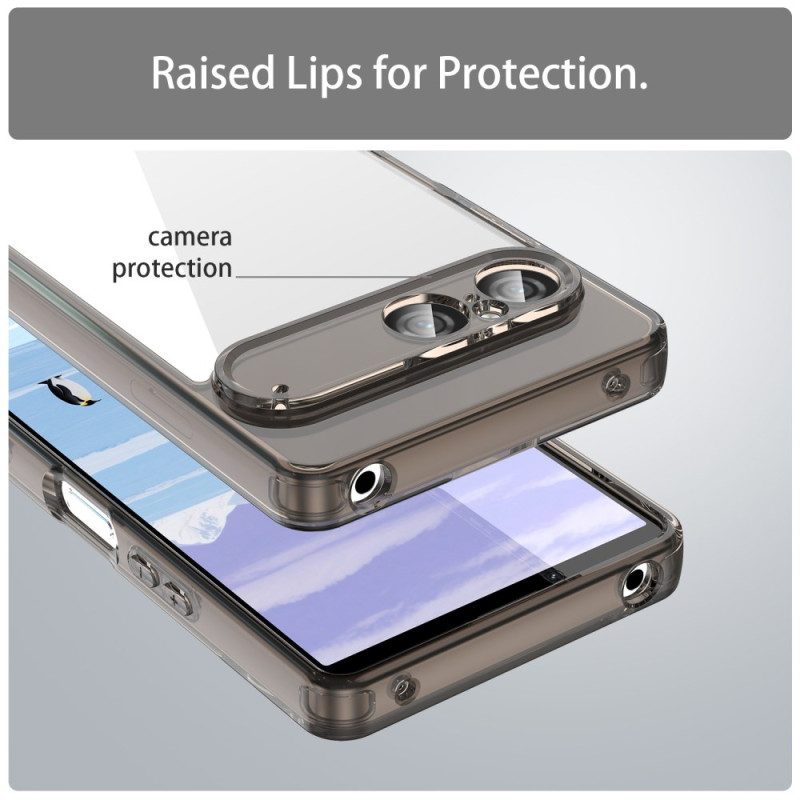 Hülle Sony Xperia 10 Vii Transparentes Silikon