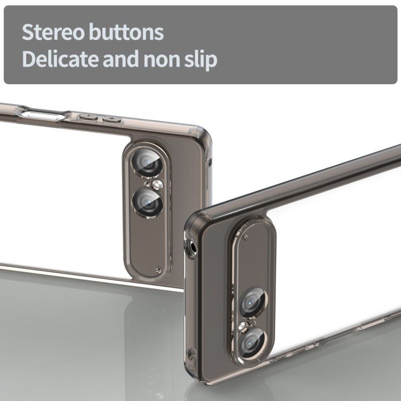 Hülle Sony Xperia 10 Vii Transparentes Silikon