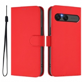 Lederhüllen Sony Xperia 10 Vii Kunstleder