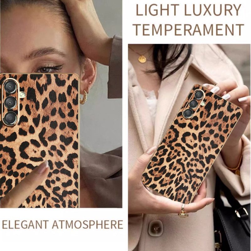 Hülle Für Samsung Galaxy A17 4g / 5g Elegantes Leopardenmuster