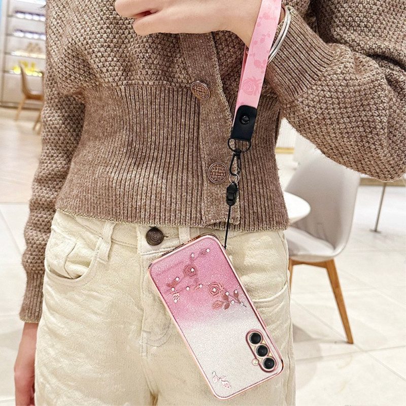 Hülle Für Samsung Galaxy A17 4g / 5g Kadem Strass-ringbänder