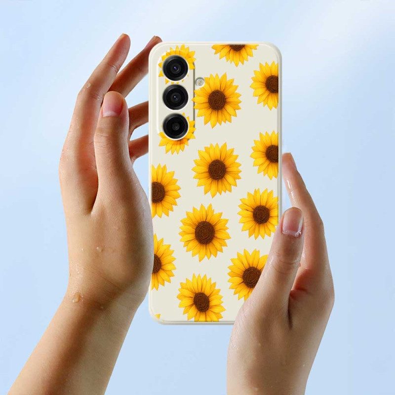 Hülle Für Samsung Galaxy A17 4g / 5g Sonnenblumen