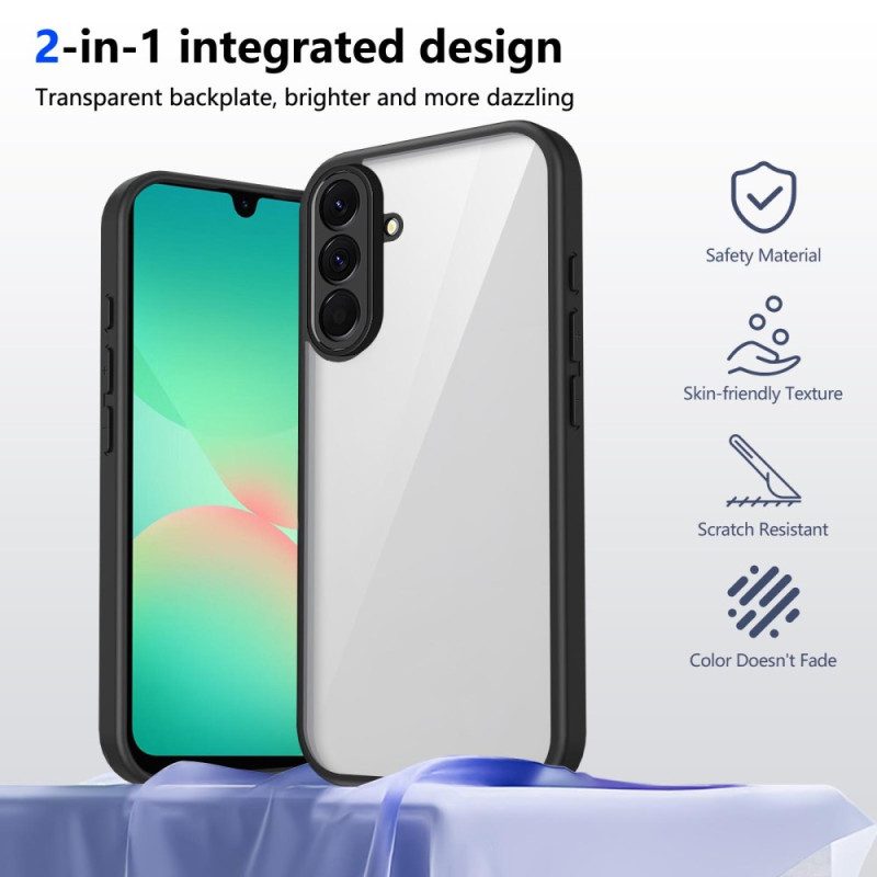 Hülle Für Samsung Galaxy A17 4g / 5g Transparente Hybridoptik