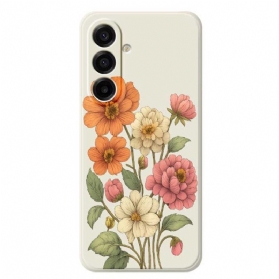 Hülle Samsung Galaxy A17 4g / 5g Blumenmuster