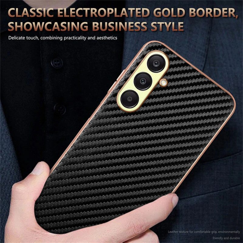 Hülle Samsung Galaxy A17 4g / 5g Handyhülle Azns Carbonfaser