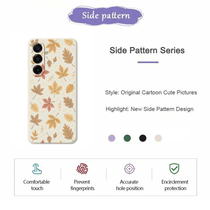 Hülle Samsung Galaxy A17 4g / 5g Handyhülle Blätter