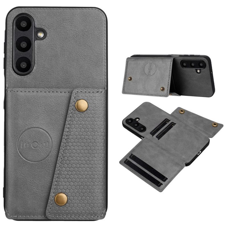 Hülle Samsung Galaxy A17 4g / 5g Handyhülle Kartenhalter In Lederoptik