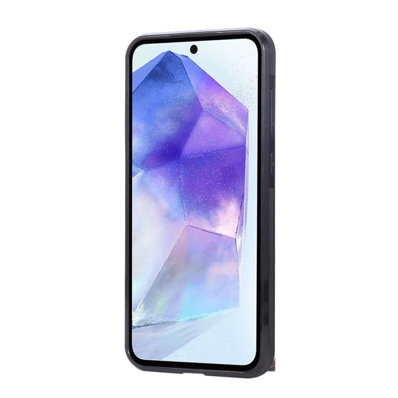 Hülle Samsung Galaxy A17 4g / 5g Handyhülle Kartenhalter Und Ring