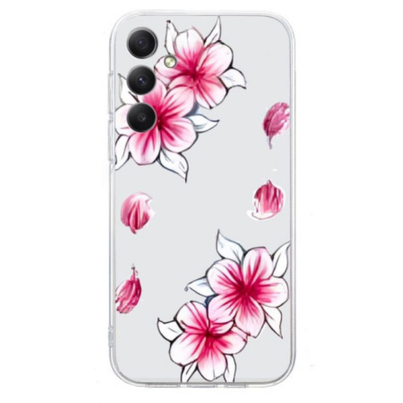 Hülle Samsung Galaxy A17 4g / 5g Handyhülle Sakura-muster