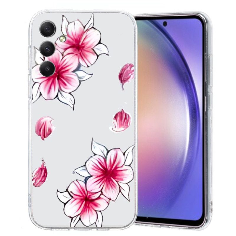 Hülle Samsung Galaxy A17 4g / 5g Handyhülle Sakura-muster