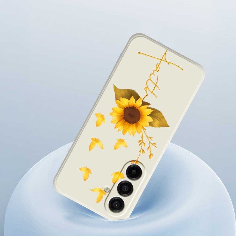 Hülle Samsung Galaxy A17 4g / 5g Handyhülle Sonnenblume