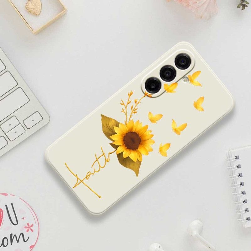 Hülle Samsung Galaxy A17 4g / 5g Handyhülle Sonnenblume