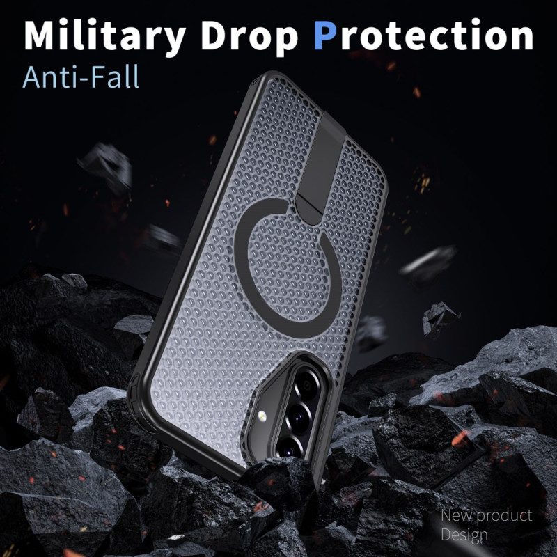 Hülle Samsung Galaxy A17 4g / 5g Magnetische Gitterstruktur