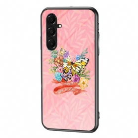 Hülle Samsung Galaxy A17 4g / 5g Schmetterlinge Aus Gehärtetem Glas