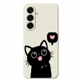 Hülle Samsung Galaxy A17 4g / 5g Schwarze Katze