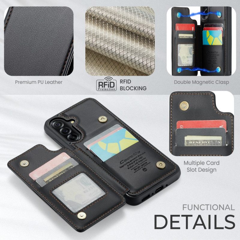 Lederhüllen Für Samsung Galaxy A17 4g / 5g Caseme Rfid-kartenhalter